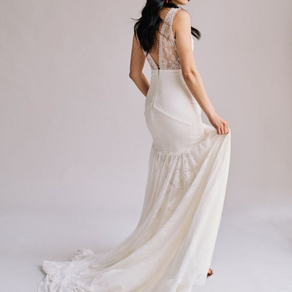 NWT - Women's Cartier by Laudae Wedding Dress (Sample - Size 8) - Picture 8 of 11